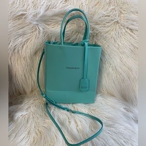 Tiffany & Co. Small Signature Blue Shopping Tote. No longer available in blue.